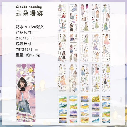 #20055 Beautiful Girl Series Sticker Book