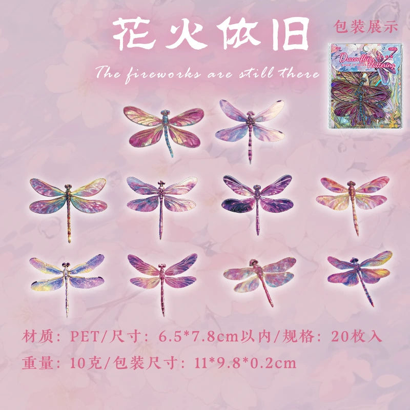 #20501 Dragonfly Series Sticker