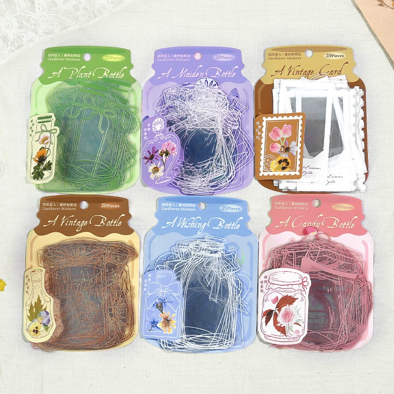 #20169 Bottle Series Sticker