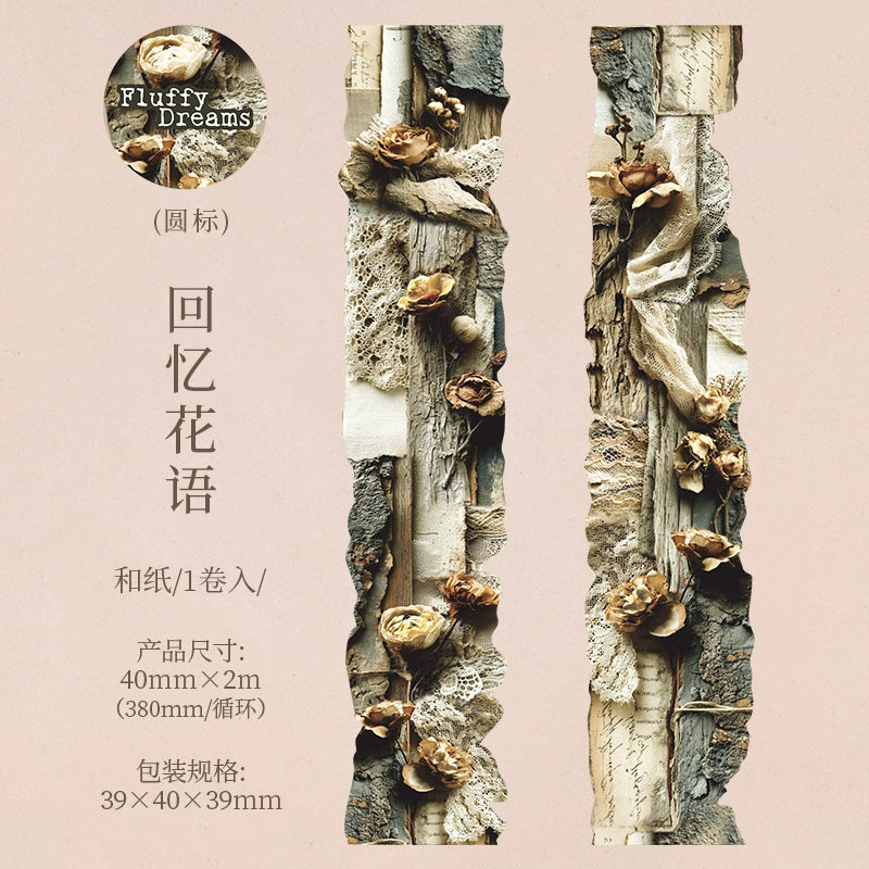 #03279 Vintage Letter Series Tape