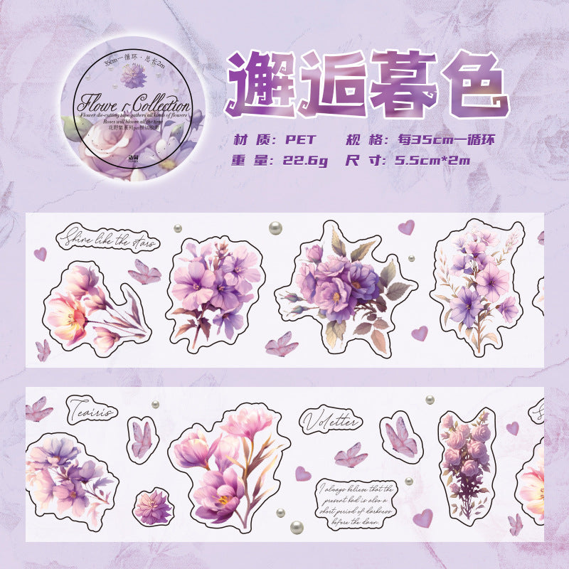 #03285 Flower Series Precut Tape