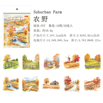 #20399 Scenery Series Sticker