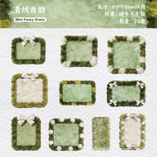 #20612 Fur Plush Series Sticker