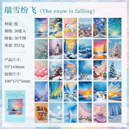#20351 Colorful Scenery Series Paper