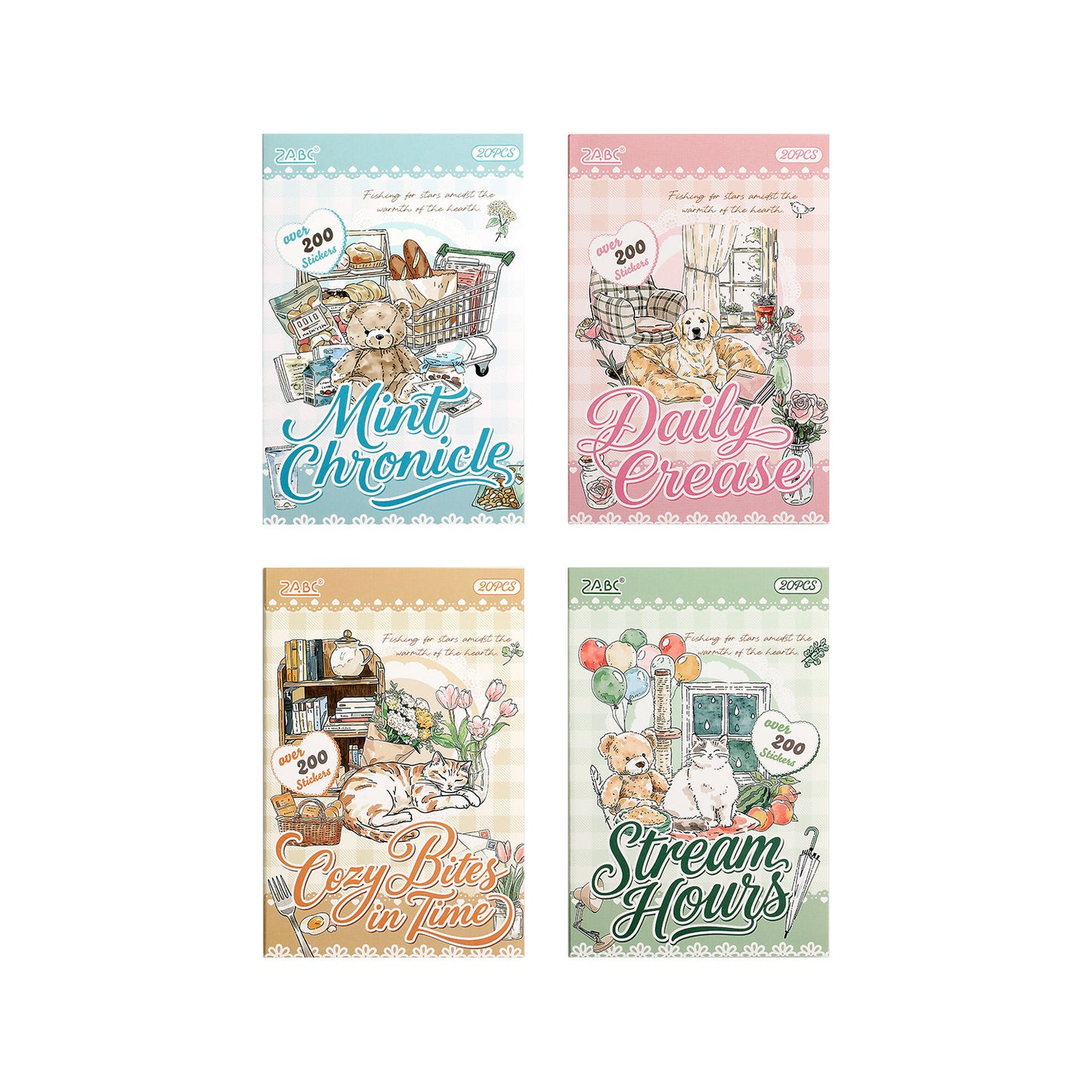 G1#20832 PET Sticker Book