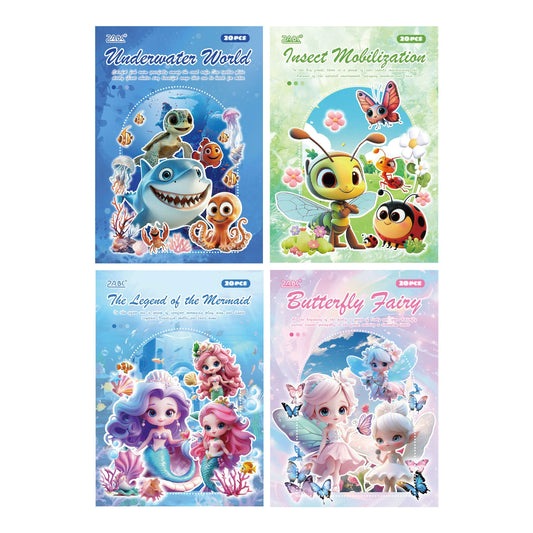 #20139 Cute Animals Series Sticker Book