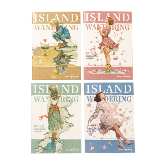 #20611 Island Wandering Series Sticker