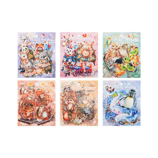 #20123 Adorable Animal Party Series Sticker