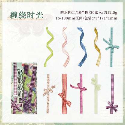 #20403 Flower Strip Series Sticker