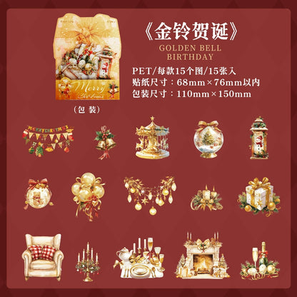 #20020 Christmas Decoration Series Sticker