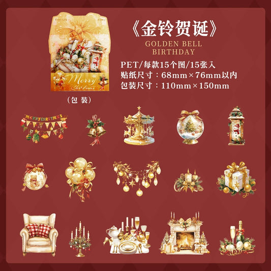 #20020 Christmas Decoration Series Sticker