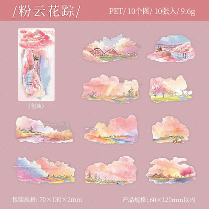 #20084 Colorful Scenery Series Sticker