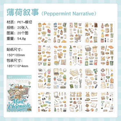 G1#20832 PET Sticker Book