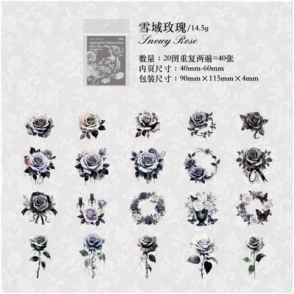 #20513 Rose Love Series Sticker