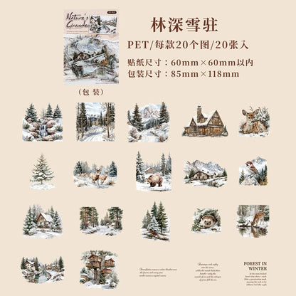 #20069 Natural Scenery Series Sticker