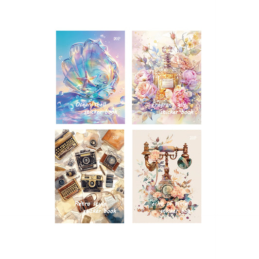 #20261 Vinage Memory Series Sticker Book