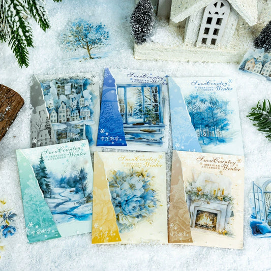 B1#20439 Winter Scenery Series Sticker