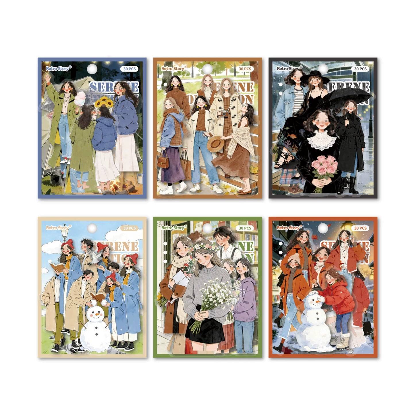 #20556 Serene Series Sticker