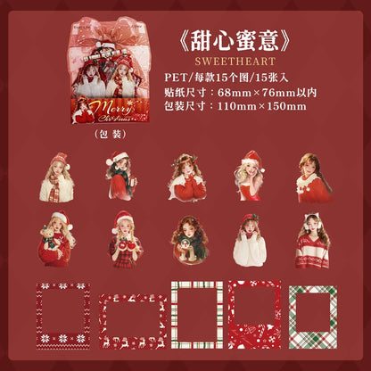 #20020 Christmas Decoration Series Sticker