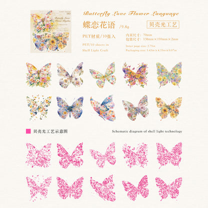 #20201 Flower World Series Sticker