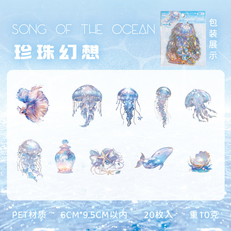 #20215 Fantasy Marine Animal Series Sticker