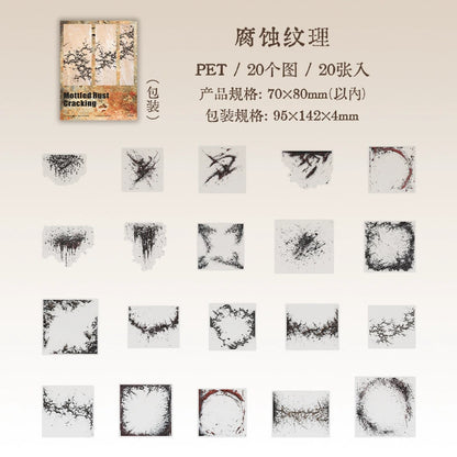 #20043 Rust Frame Series Sticker