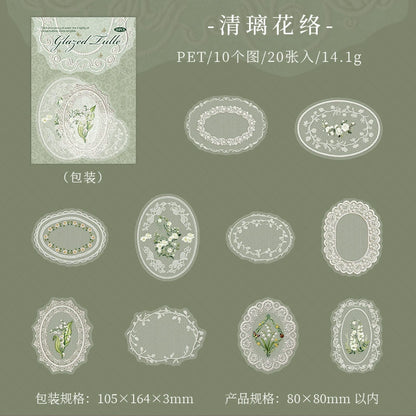 #20722 PET Sticker Lace