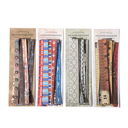 #20183 Vintage Strip Series Sticker