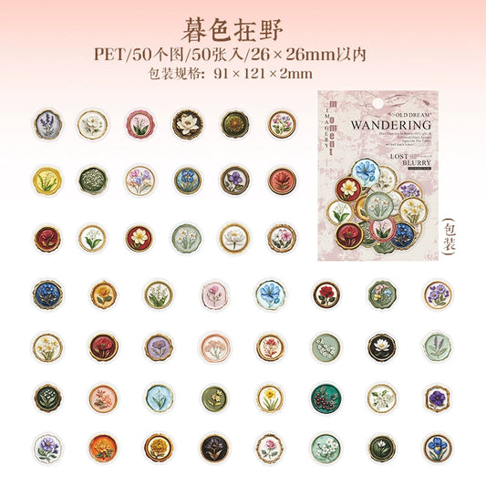 #02963 Vintgage Memory Series Sticker