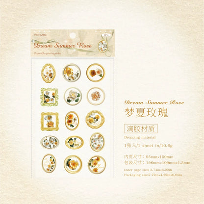 #20001 Fire Wax Stamp Series Sticker