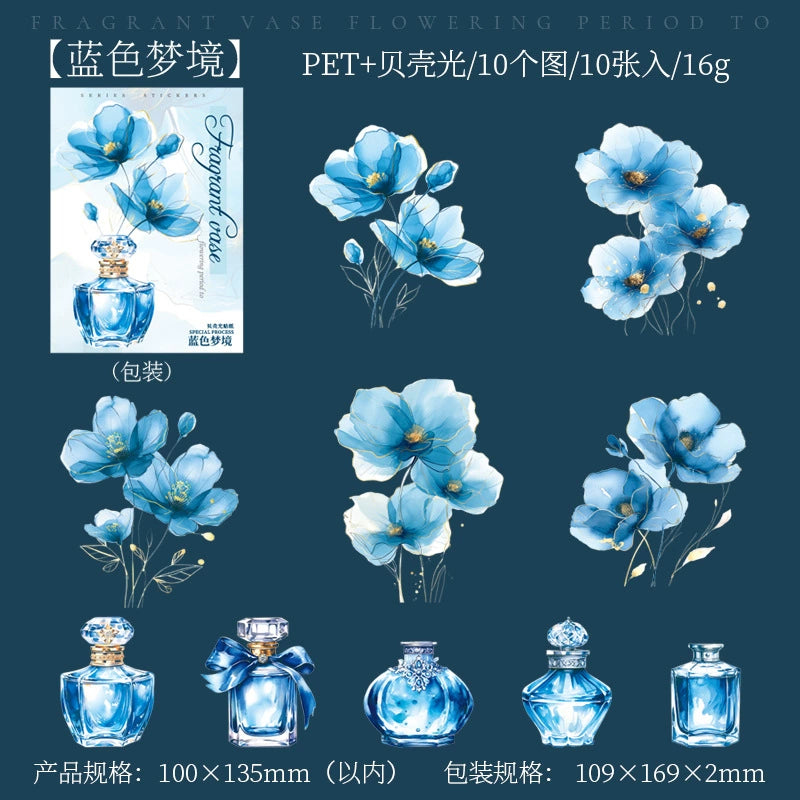 #20273 Fragrant Vase Series Sticker