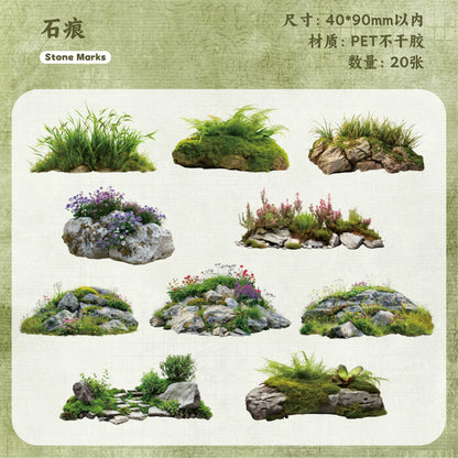 #20445 Moss Series Sticker