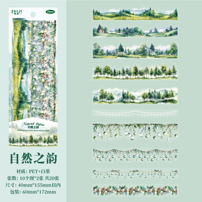 #02812 Forest Flower Series Paper