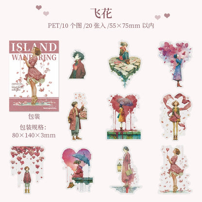 #20611 Island Wandering Series Sticker