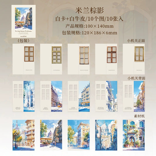 #02960 Window Scenery Series Sticker