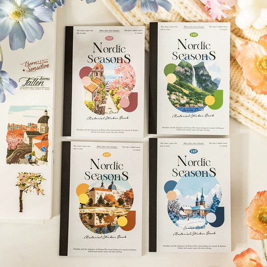 #02972 Nordic Seasons Series Sticker Book