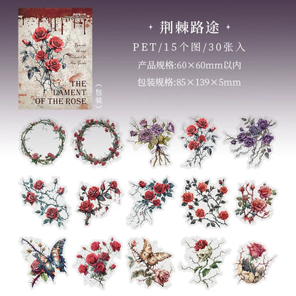 #20310 Gothic Love Series Sticker