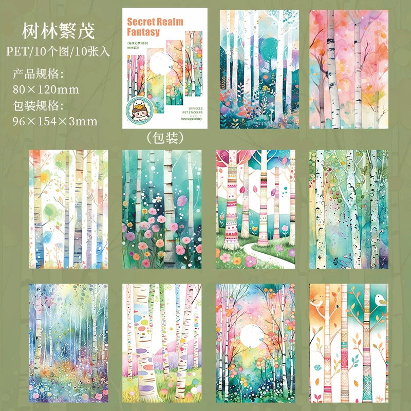 #20390 Secret Realm Fantasy Series Sticker