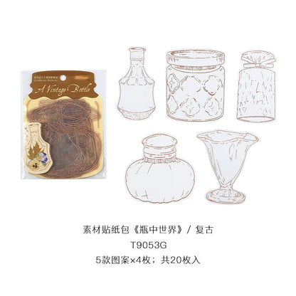 #20169 Bottle Series Sticker