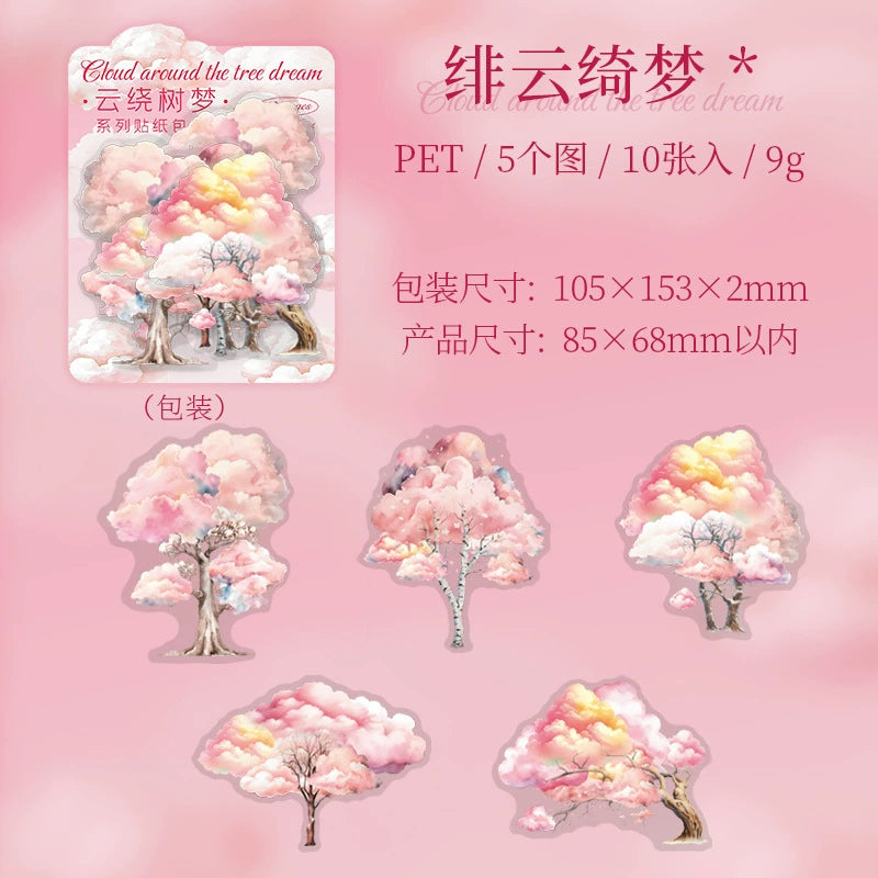 #20263 Cloud Tree Series Sticker