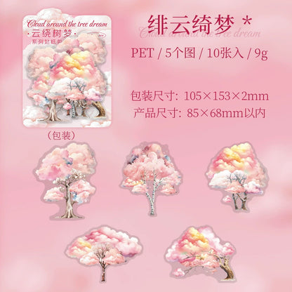 #20263 Cloud Tree Series Sticker