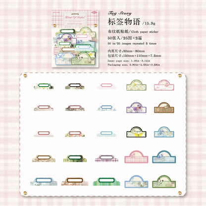 #20003 Handmade life Series Sticker