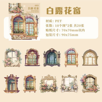 #02374 Flower Everywhere Series Sticker