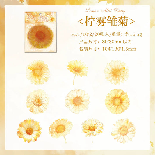 #20286 Watercolor Flower Series Sticker