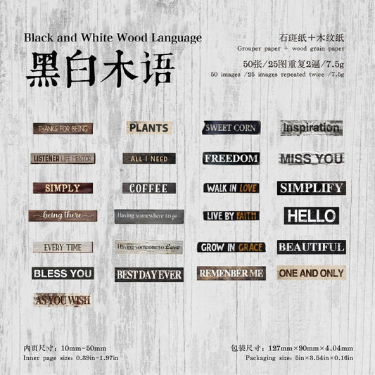 #20402 Word Tag Series Sticker