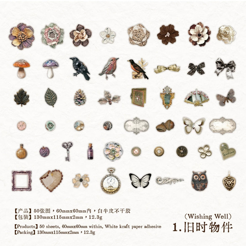 #20163 Vintage Tag Series Sticker