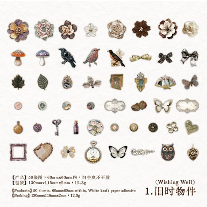 #20163 Vintage Tag Series Sticker