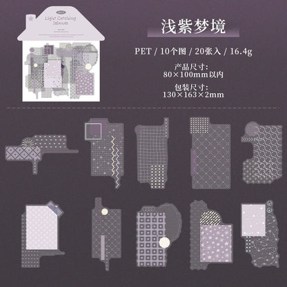 #20916 PET Sticker