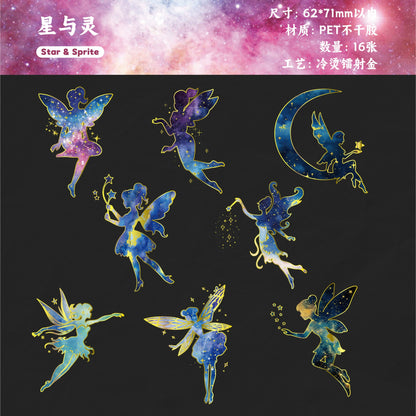 #20441 Starry Animal and Fairy Series Sticker