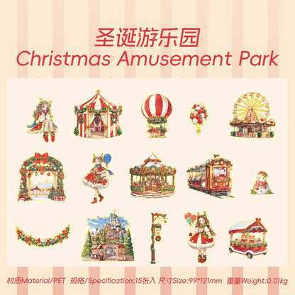 B2#20400 Cute Christmas Series Sticker